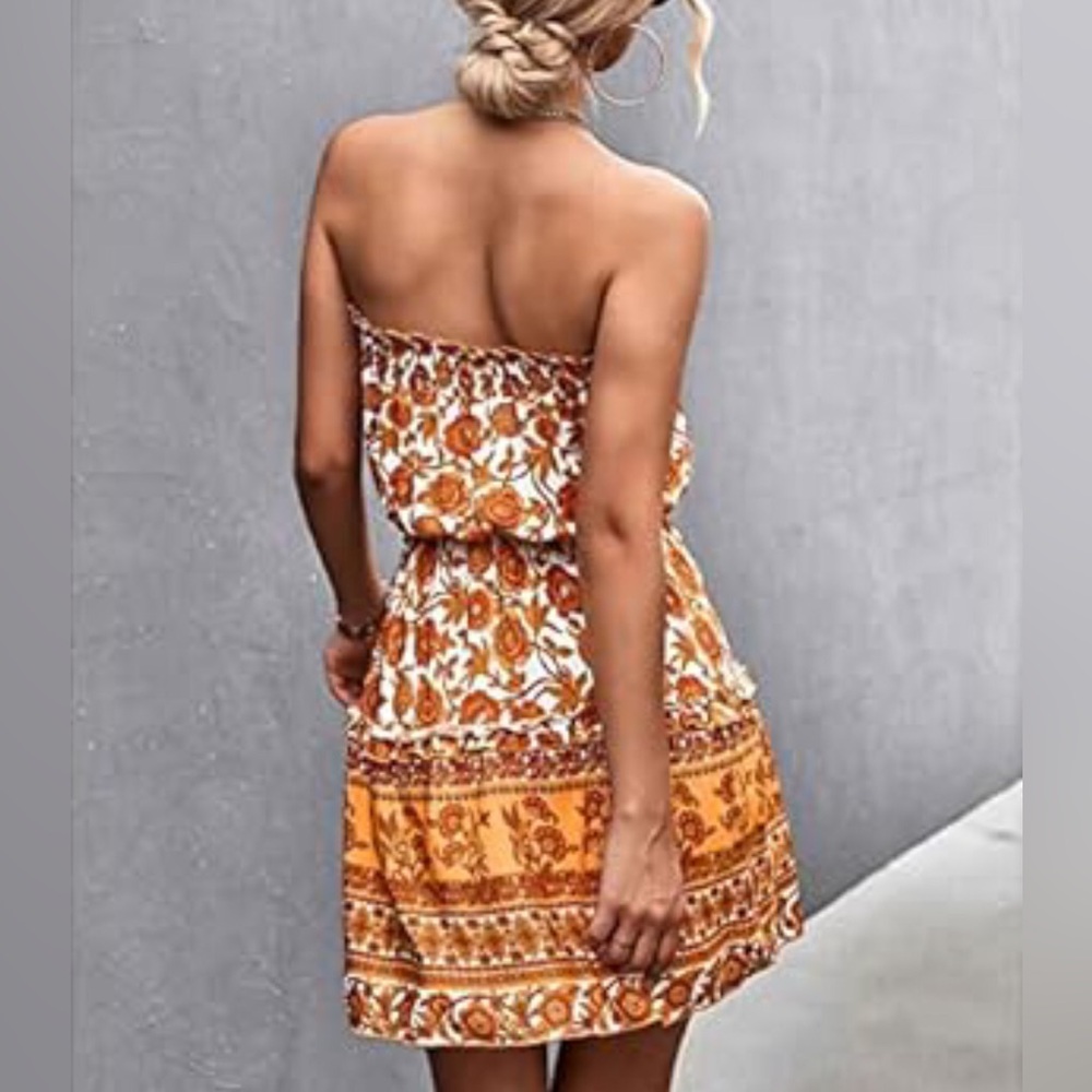 Strapless Sundress NWT - Picture 3 of 7
